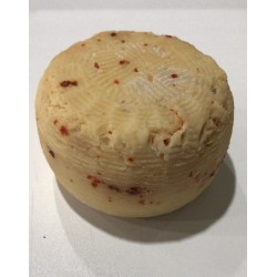 Pecorino-Käse mit internem rotem Pfeffer Artisan Calabrese Form ca. 1 kg