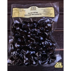 Baked Calabrian Black Olives Gr 500